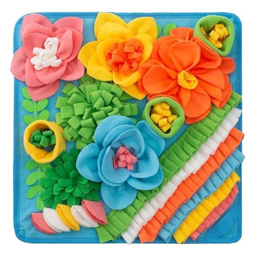 Ksikdeg Schnüffelunterlage für Hunde, Puzzle-Spielzeug für Geruchstraining und Übung, weiches Fleece, Futtersuche, Geschicklichkeitstraining, Schnüffeln Ksikdeg Schnüffelunterlage für Hunde, Puzzle-Spielzeug für Geruchstraining und Übung, weiches Fleece, Futtersuche, Geschicklichkeitstraining, Schnüffeln von Ksikdeg