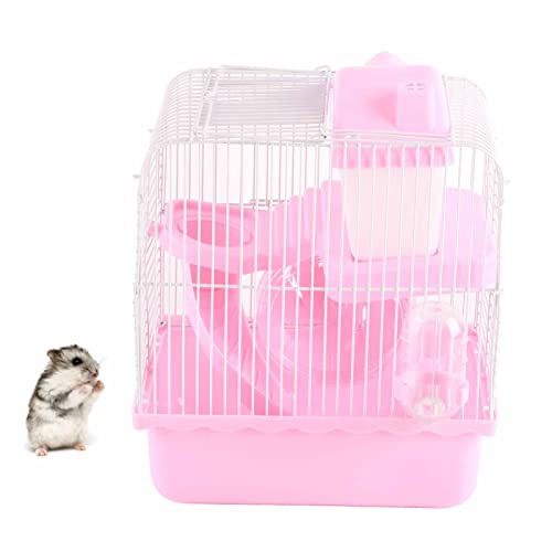 Hamsterkäfig, 2 Etagen, Einfach zu Installierender Hamsterlebensraum für Kleine Haustiere (#2) von Kufoo