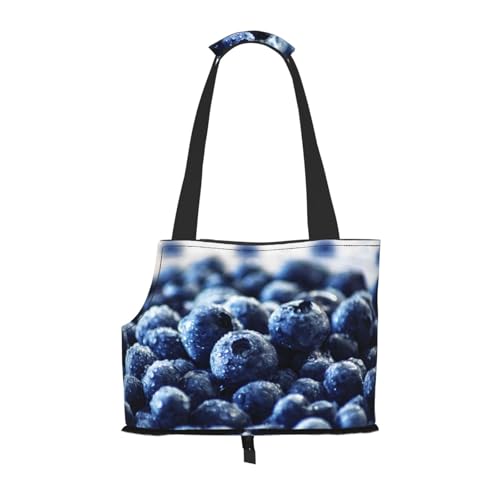 Kuilepa Blueberry Hundetragetasche für kleine Hunde, weiche Seiten, Haustier-Tragetasche mit Taschen, tragbare mittelgroße Hunde, Welpen, große Katzen, Reisehandtasche für Wandern, Reisen, Outdoor Kuilepa Blueberry Hundetragetasche für kleine Hunde, weiche Seiten, Haustier-Tragetasche mit Taschen, tragbare mittelgroße Hunde, Welpen, große Katzen, Reisehandtasche für Wandern, Reisen, Outdoor von Kuilepa