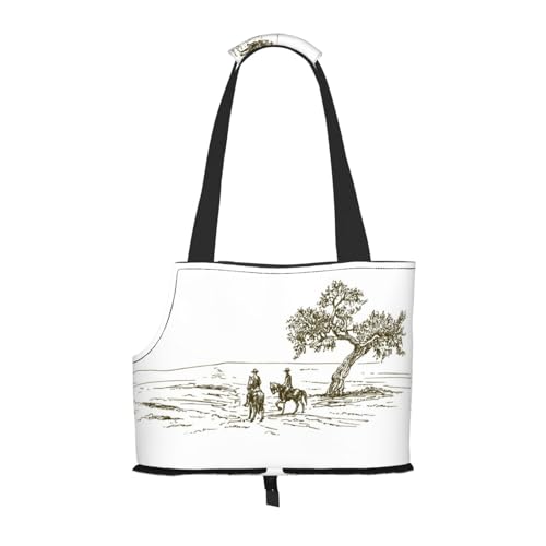 Kuilepa Cowboys Hundetragetasche für kleine Hunde, weiche Seiten, mit Taschen, tragbar, mittelgroß, für Hunde, Welpen, große Katzen, zum Wandern, Reisen, Outdoor Kuilepa Cowboys Hundetragetasche für kleine Hunde, weiche Seiten, mit Taschen, tragbar, mittelgroß, für Hunde, Welpen, große Katzen, zum Wandern, Reisen, Outdoor von Kuilepa