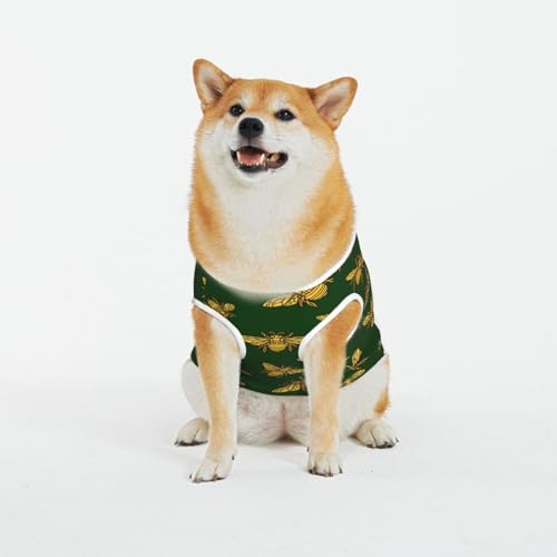 Kuilepa Hohey Hundepullover mit Bienenmuster, für kaltes Wetter, Hunde-Sweatshirt, Hundejacke für drinnen und draußen von Kuilepa
