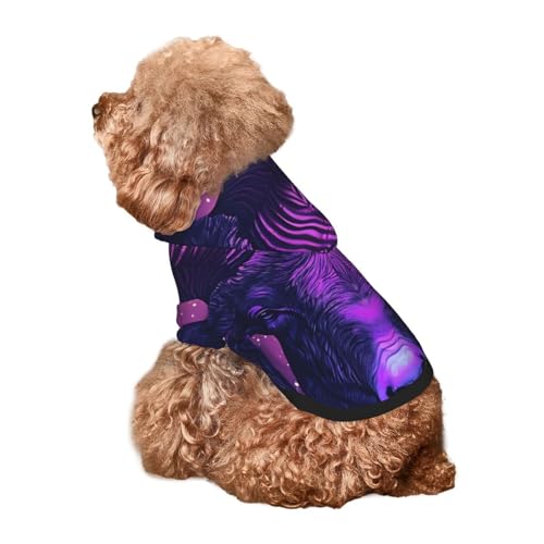 Kuilepa Hunde-Kapuzenpullover mit Sternenhimmel-Antilopen-Aufdruck, Sicherheits-Hundepullover, Hundekleidung, Hunde-Kapuzenpullover für kleine, mittelgroße und große Hunde, Größe XS - XXL Kuilepa Hunde-Kapuzenpullover mit Sternenhimmel-Antilopen-Aufdruck, Sicherheits-Hundepullover, Hundekleidung, Hunde-Kapuzenpullover für kleine, mittelgroße und große Hunde, Größe XS - XXL von Kuilepa