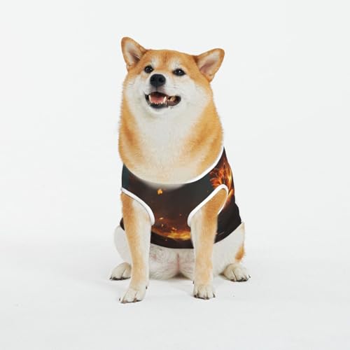 Kuilepa Hundepullover mit coolem Feuerwehrmann-Aufdruck, für kaltes Wetter, Hunde-Sweatshirt, Hundejacke für drinnen und draußen Kuilepa Hundepullover mit coolem Feuerwehrmann-Aufdruck, für kaltes Wetter, Hunde-Sweatshirt, Hundejacke für drinnen und draußen von Kuilepa