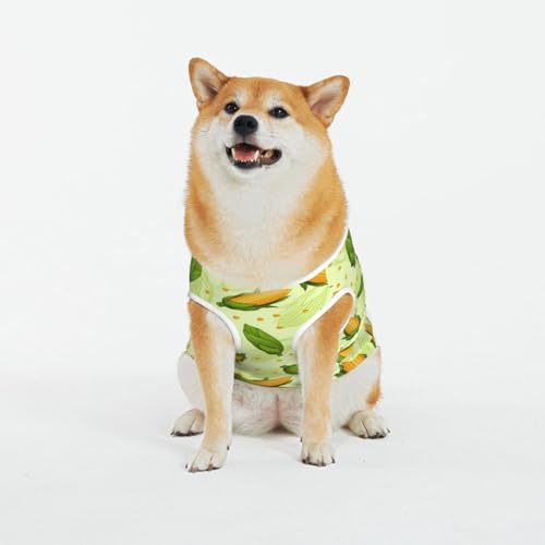 Kuilepa Hundepullover mit frischem Mais-Druck, für kaltes Wetter, Hunde-Sweatshirt, Hundejacke für drinnen und draußen von Kuilepa