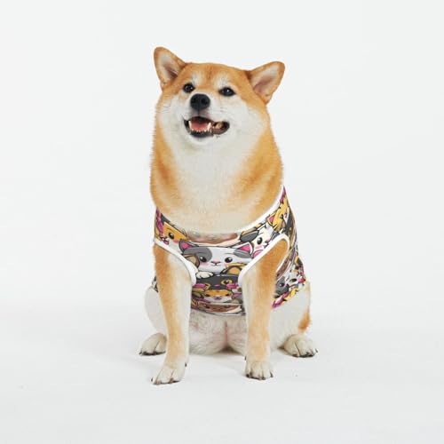 Kuilepa Hundepullover mit niedlichem Katzendruck, für kaltes Wetter, Hunde-Sweatshirt, Hundejacke für drinnen und draußen Kuilepa Hundepullover mit niedlichem Katzendruck, für kaltes Wetter, Hunde-Sweatshirt, Hundejacke für drinnen und draußen von Kuilepa