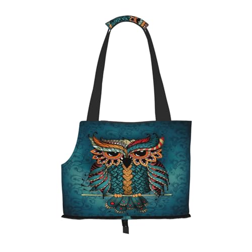 Kuilepa Hundetragetasche für kleine Hunde, weiche Seiten, mit Taschen, tragbare mittelgroße Hunde, Welpen, große Katzen, Reisehandtasche für Wandern, Reisen, Outdoor von Kuilepa