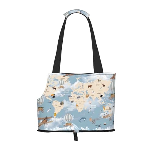 Kuilepa Hundetragetasche für kleine Hunde, weiche Seiten, mit Taschen, tragbare mittelgroße Hunde, Welpen, große Katzen, Reisehandtasche für Wandern, Reisen, Outdoor Kuilepa Hundetragetasche für kleine Hunde, weiche Seiten, mit Taschen, tragbare mittelgroße Hunde, Welpen, große Katzen, Reisehandtasche für Wandern, Reisen, Outdoor von Kuilepa