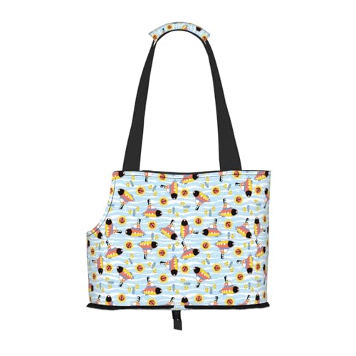Kuilepa Hundetragetasche mit U-Boot-Motiv mit Fischen, Unterwasseraufdruck, weiche Seiten, Haustier-Tragetasche mit Taschen, tragbare mittelgroße Hunde, Welpen, große Katzen, Reisehandtasche für Kuilepa Hundetragetasche mit U-Boot-Motiv mit Fischen, Unterwasseraufdruck, weiche Seiten, Haustier-Tragetasche mit Taschen, tragbare mittelgroße Hunde, Welpen, große Katzen, Reisehandtasche für von Kuilepa