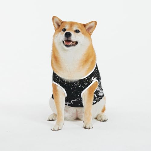Kuilepa New York City1 Hundepullover mit Aufdruck für kaltes Wetter, Weste für Hunde, Hunde-Sweatshirt, Hundejacke für drinnen und draußen von Kuilepa