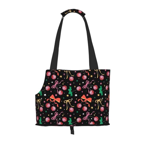 Kuilepa Tragetasche für kleine Hunde, mit Disco-Spiegelkugel-Aufdruck, weiche Seiten, Haustier-Tragetasche mit Taschen, tragbare mittelgroße Hunde, Welpen, große Katzen, Reisehandtasche für Wandern Kuilepa Tragetasche für kleine Hunde, mit Disco-Spiegelkugel-Aufdruck, weiche Seiten, Haustier-Tragetasche mit Taschen, tragbare mittelgroße Hunde, Welpen, große Katzen, Reisehandtasche für Wandern von Kuilepa