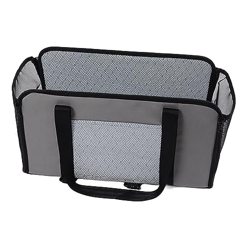 Hundewagensitz, 600DPU Polyester tragbarer Hundauto -Basketwaschabler Abnehmbarer Haustier -Reisesitze von Kukyller