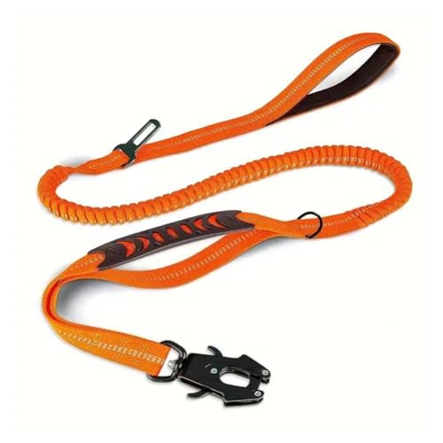 1,8 m reflektierende, robuste taktische Hundeleine mit Froschclip und zwei Griffen, stoßdämpfendes K9-Bungee, Auto-Sicherheitsgurt für Training, Kontrolle und Reisen 1,8 m reflektierende, robuste taktische Hundeleine mit Froschclip und zwei Griffen, stoßdämpfendes K9-Bungee, Auto-Sicherheitsgurt für Training, Kontrolle und Reisen von Kumihigh