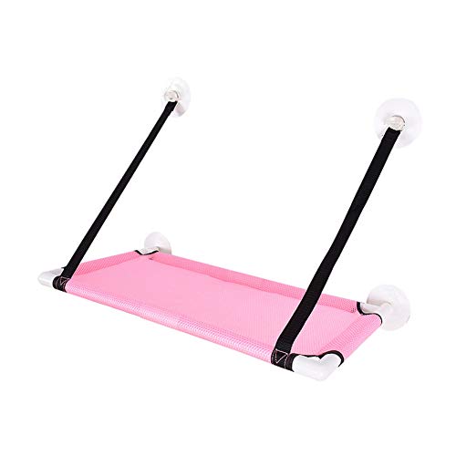 Deluxe Haustierbett Katzen Bettchen Katzenschlafplatz HäNgendes Katzenbett Sommerkatzenstreu Atmungsaktives Haustiernest,Atmungsaktiv -Verbesserter Schlaf pink Deluxe Haustierbett Katzen Bettchen Katzenschlafplatz HäNgendes Katzenbett Sommerkatzenstreu Atmungsaktives Haustiernest,Atmungsaktiv -Verbesserter Schlaf pink von KunLS