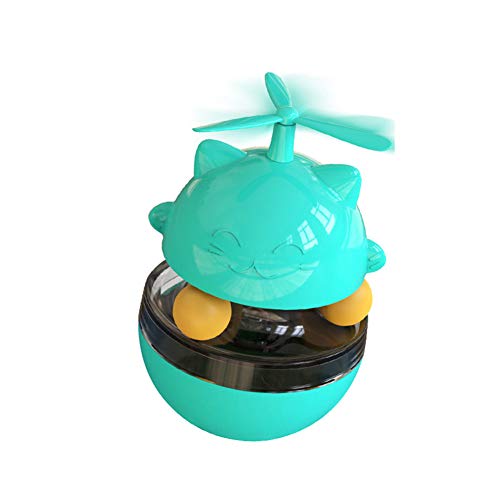 Futterball Spielzeug FüR Hunde Hundespielzeug UnzerstöRbar Tumbler Katze Plattenspieler Spielzeug Undichte Kugel Lustiger Katzenstock Blue Futterball Spielzeug FüR Hunde Hundespielzeug UnzerstöRbar Tumbler Katze Plattenspieler Spielzeug Undichte Kugel Lustiger Katzenstock Blue von KunLS