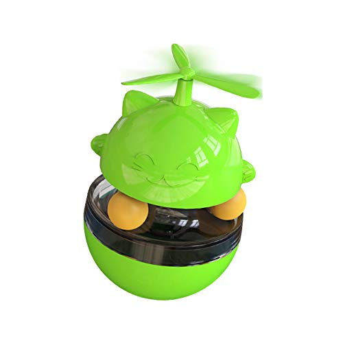 Futterball Spielzeug FüR Hunde Hundespielzeug UnzerstöRbar Tumbler Katze Plattenspieler Spielzeug Undichte Kugel Lustiger Katzenstock Green Futterball Spielzeug FüR Hunde Hundespielzeug UnzerstöRbar Tumbler Katze Plattenspieler Spielzeug Undichte Kugel Lustiger Katzenstock Green von KunLS