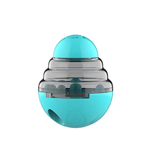 Futterball für Hunde Hundespielzeug Ball Hundespielzeug Intelligenz Welpenspielzeug Dispenser Fütterungsball Tiernahrung Ball Dispenser Hund Behandeln Spielzeug Puzzle Blue Futterball für Hunde Hundespielzeug Ball Hundespielzeug Intelligenz Welpenspielzeug Dispenser Fütterungsball Tiernahrung Ball Dispenser Hund Behandeln Spielzeug Puzzle Blue von KunLS