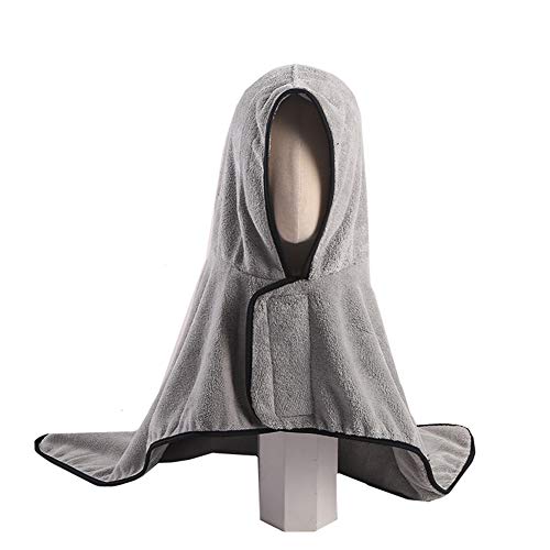 Hundebademantel MittelgroßE Hunde Bademantel Hund Hundebademantel Waschbare Schnell Trocknend Badetuch Verstellbares Design des Klettverschlusses In Hals 75,Grey Hundebademantel MittelgroßE Hunde Bademantel Hund Hundebademantel Waschbare Schnell Trocknend Badetuch Verstellbares Design des Klettverschlusses In Hals 75,Grey von KunLS