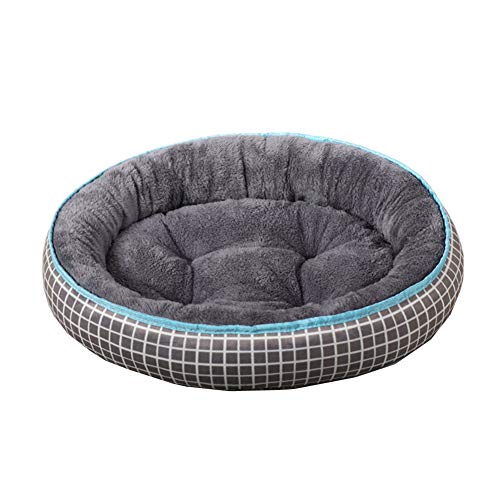 Hundebetten Hundenest Katzenschlafplatz Katzenschlafsack Flauschig Hundebett Rundes PlüSch Katzenbett Schlaf Verbessern 40,Grey von KunLS