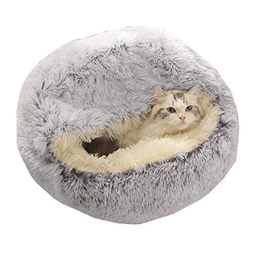 Katzen Bettchen Hunter Hundebett HundeköRbchen SchöN Sanft Warm Halten Katzennest Runder Katzenstreu Im HalbpackVerschleißFest Und rutschfest Katzen Bettchen 50X50,Grey Plush Katzen Bettchen Hunter Hundebett HundeköRbchen SchöN Sanft Warm Halten Katzennest Runder Katzenstreu Im HalbpackVerschleißFest Und rutschfest Katzen Bettchen 50X50,Grey Plush von KunLS