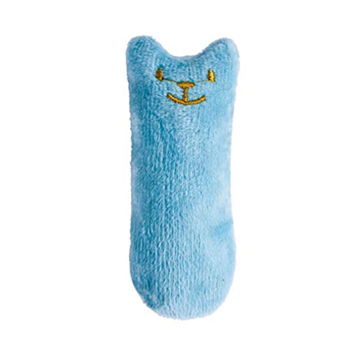 Katzenminze Spielzeug Katze Katzen Spielsachen KatzenbissbestäNdiges PlüSchtier Katzenminze Daumen Spielzeug Katzen Spielezeug Blue Katzenminze Spielzeug Katze Katzen Spielsachen KatzenbissbestäNdiges PlüSchtier Katzenminze Daumen Spielzeug Katzen Spielezeug Blue von KunLS