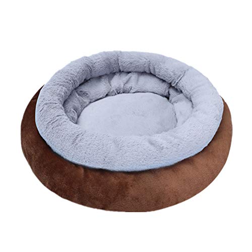 Katzenschlafsack Flauschig PlüSch Hundebetten Katzenkissen Runden Hundekorb Tief Schlafen Katzenkissen Flauschig 40,Brown Katzenschlafsack Flauschig PlüSch Hundebetten Katzenkissen Runden Hundekorb Tief Schlafen Katzenkissen Flauschig 40,Brown von KunLS