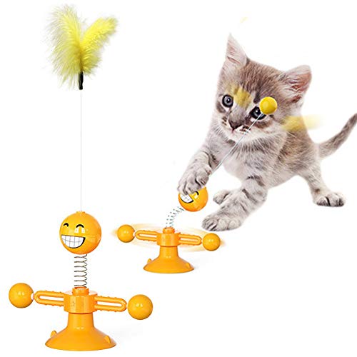 Katzenspielzeug Stab Spielzeug Katze Interaktives Katzenspielzeug Katzenspielzeug des FrüHlingsmannes Plattenspieler Lustiger Katzenstock Pet Vent Spielzeug orange Katzenspielzeug Stab Spielzeug Katze Interaktives Katzenspielzeug Katzenspielzeug des FrüHlingsmannes Plattenspieler Lustiger Katzenstock Pet Vent Spielzeug orange von KunLS