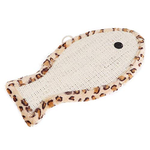 KunLS Katzenkratzbretter FischföRmiges Kratzbrett PlüSchkante Haustier Katzenspielzeug Langlebig Und Sicher Schadet Den Katzenpfoten Nicht Brown Spot KunLS Katzenkratzbretter FischföRmiges Kratzbrett PlüSchkante Haustier Katzenspielzeug Langlebig Und Sicher Schadet Den Katzenpfoten Nicht Brown Spot von KunLS