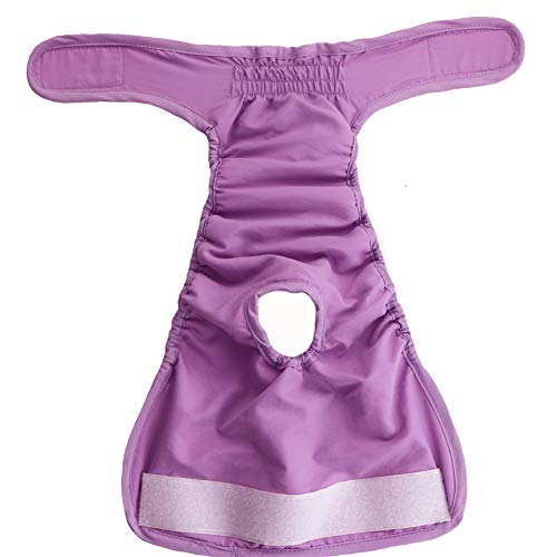 KunLS Rüdenwindel Hundewindeln Für Hündinnen Läufigkeitshose Für Hündinnen Hundewindel Dog Season Pants Nappies for Incontinent Dogs Washable Dog Nappies Dog Period Pants Purple,l KunLS Rüdenwindel Hundewindeln Für Hündinnen Läufigkeitshose Für Hündinnen Hundewindel Dog Season Pants Nappies for Incontinent Dogs Washable Dog Nappies Dog Period Pants Purple,l von KunLS