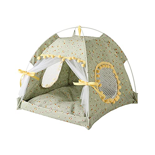 KunLS katzenzelt haustierzelt Katzenzelte für Hauskatzen Wasserdichtes Hundezelt Pop Up Hundezelt Hundehütte im Freien Hundehaus Innenbett Large,Grass Green KunLS katzenzelt haustierzelt Katzenzelte für Hauskatzen Wasserdichtes Hundezelt Pop Up Hundezelt Hundehütte im Freien Hundehaus Innenbett Large,Grass Green von KunLS
