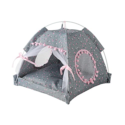 KunLS katzenzelt haustierzelt Katzenzelte für Hauskatzen Wasserdichtes Hundezelt Pop Up Hundezelt Hundehütte im Freien Hundehaus Innenbett Medium,Grey KunLS katzenzelt haustierzelt Katzenzelte für Hauskatzen Wasserdichtes Hundezelt Pop Up Hundezelt Hundehütte im Freien Hundehaus Innenbett Medium,Grey von KunLS