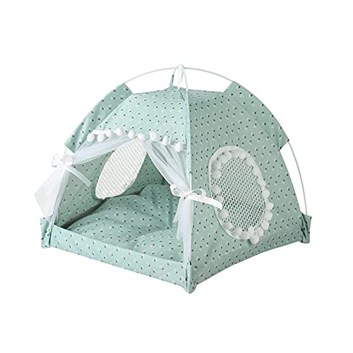 KunLS katzenzelt haustierzelt Katzenzelte für Hauskatzen Wasserdichtes Hundezelt Pop Up Hundezelt Hundehütte im Freien Hundehaus Innenbett Medium,Light Green KunLS katzenzelt haustierzelt Katzenzelte für Hauskatzen Wasserdichtes Hundezelt Pop Up Hundezelt Hundehütte im Freien Hundehaus Innenbett Medium,Light Green von KunLS