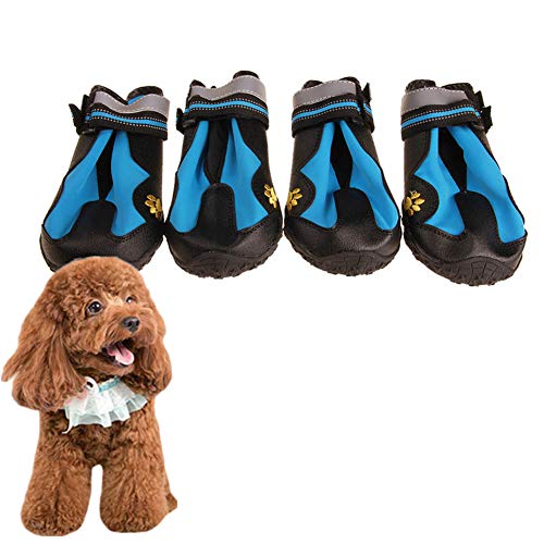 Pfotenschutz Hund Hunde Schuhe Pfotenschutz Hund Hundeschuhe Pfotenschutz Hundeschuhe Für Kleine Hundepfotenschutz rutschfeste Hundesocken Hundeschuhe Für Große Hunde Blue,#8 Pfotenschutz Hund Hunde Schuhe Pfotenschutz Hund Hundeschuhe Pfotenschutz Hundeschuhe Für Kleine Hundepfotenschutz rutschfeste Hundesocken Hundeschuhe Für Große Hunde Blue,#8 von KunLS