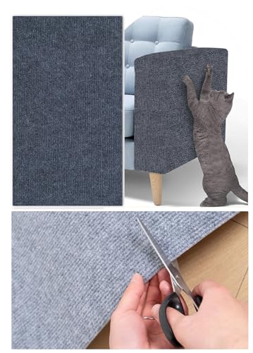 DIY Katzen Kratzschutz für Sofa Kratzbrett 60x100cm, Kratzschutz Katze, Kratzbrett Wand, Katzen Kratzschutz Katzenkratzmatte für Schützt Teppiche Sofa Möbelschutz von Kunoli