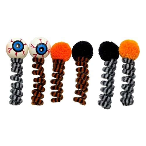 Kuntesetty 6 Stück Katzenspielzeug Plüschspielzeug Katzenfedern Jagdspielzeug Lockspielzeug mit Halloween Motiv Sorgt für Bewegung für Wohnung Und Als Geschenk, 6 Stück Kuntesetty 6 Stück Katzenspielzeug Plüschspielzeug Katzenfedern Jagdspielzeug Lockspielzeug mit Halloween Motiv Sorgt für Bewegung für Wohnung Und Als Geschenk, 6 Stück von Kuntesetty