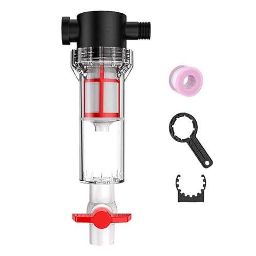 Kuntesetty Aquariumfilter Vorfilter Teichfilter Wasserreiniger Zubehör für Schildkrötenbecken Zur Effizienten Vorfiltration des Wassers für Süßwasser Fischbecke, 200 Mesh Kuntesetty Aquariumfilter Vorfilter Teichfilter Wasserreiniger Zubehör für Schildkrötenbecken Zur Effizienten Vorfiltration des Wassers für Süßwasser Fischbecke, 200 Mesh von Kuntesetty