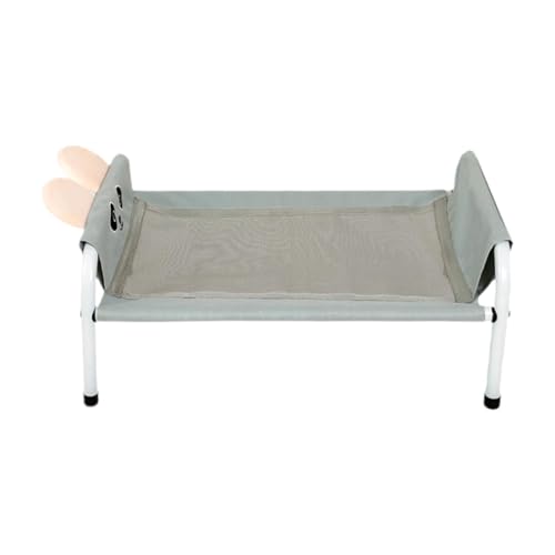 Kuntesetty Erhöhtes Katzenbett, Haustierbett-Zubehör, multifunktional, tragbar, waschbar, bequem, Hängematte für drinnen und draußen, erhöhtes Katzenbett, 96cmx71cmx23cm von Kuntesetty