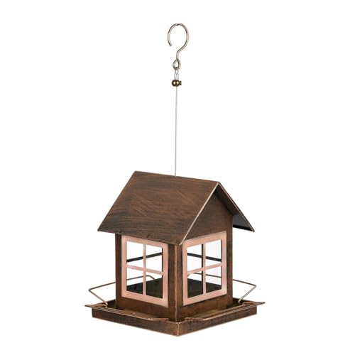 Kuntesetty Hängende Vogelfutterstation Gartendeko Haus Haustierzubehör Vogelfutterbehälter Kuntesetty Hängende Vogelfutterstation Gartendeko Haus Haustierzubehör Vogelfutterbehälter von Kuntesetty