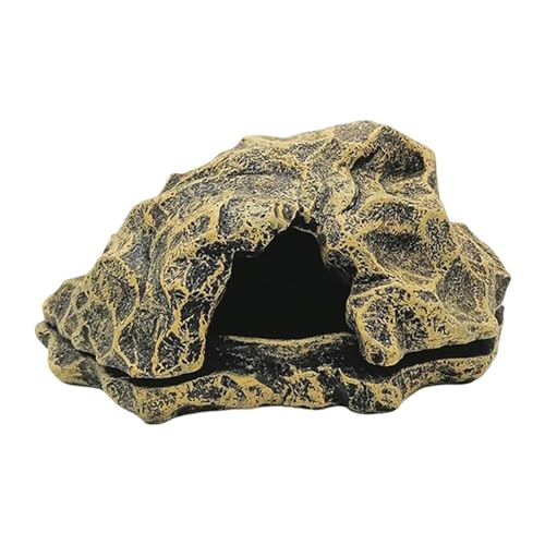 Kuntesetty Höhle für Reptilien Im Terrarium, Geeignet für Geckos Und Frösche, Bronzefarben Kuntesetty Höhle für Reptilien Im Terrarium, Geeignet für Geckos Und Frösche, Bronzefarben von Kuntesetty