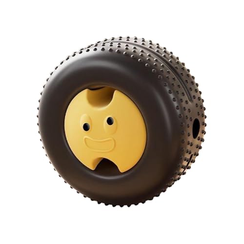 Kuntesetty Hunde Snackball Hundespielzeug Futterspender Kauspielzeug Trainingsspielzeug Aus mit Lebensmittelabgabe für Langanhaltenden für Klei, Reifen von Kuntesetty