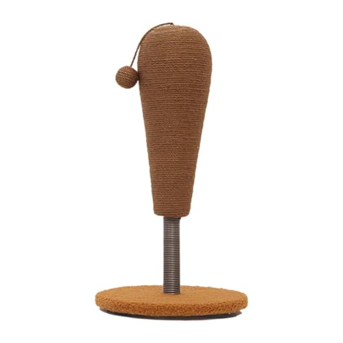 Kuntesetty Katzenkratzbaum Kratzbrett Spielzeug Kletterturm Aus Naturjute mit Federdesign für Innenräume Und Katzenliebhaber, S Tumbler Suctioncup Kuntesetty Katzenkratzbaum Kratzbrett Spielzeug Kletterturm Aus Naturjute mit Federdesign für Innenräume Und Katzenliebhaber, S Tumbler Suctioncup von Kuntesetty