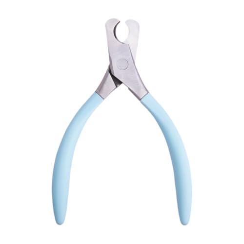 Kuntesetty Krallenschere Als Sichere Krallenzange Und Nageltrimmer Pflegewerkzeug mit Rutschfestem Griff Und Eingebauter Feder für Volle Kontrolle für Die Stress, Blau von Kuntesetty