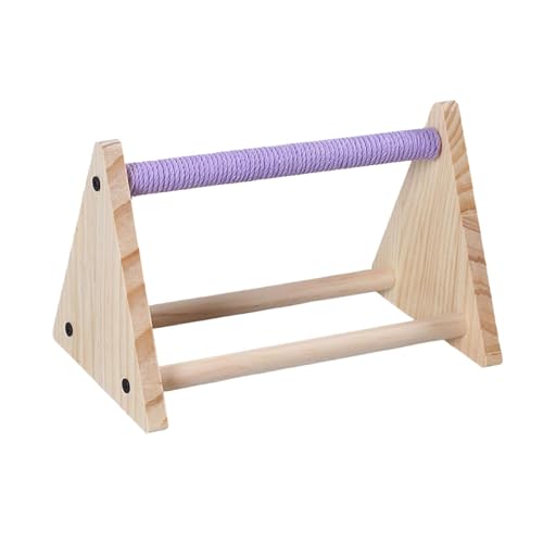 Kuntesetty Papageienständer für Krallenschleifen, Übung für Sittiche Und Kanarienvögel, Lila Kuntesetty Papageienständer für Krallenschleifen, Übung für Sittiche Und Kanarienvögel, Lila von Kuntesetty