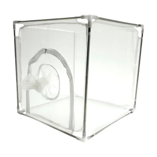 Kuntesetty Schmetterlingslebensraum Mesh Käfig Net House Atmungsaktives Behälter Zierkäfig für Gartengarten Outdoor Raupen von Kuntesetty