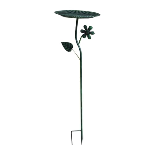 Kuntesetty Vogelhäuschen Aus Metall, Futterstation für Hinterhof Und Gartenzaun, Style D von Kuntesetty