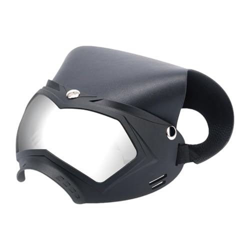 Kuntesetty Welpenbrille, Hunde-Schutzbrille, Accessoire für Feste und Freizeit, Schwarzes Silber Kuntesetty Welpenbrille, Hunde-Schutzbrille, Accessoire für Feste und Freizeit, Schwarzes Silber von Kuntesetty