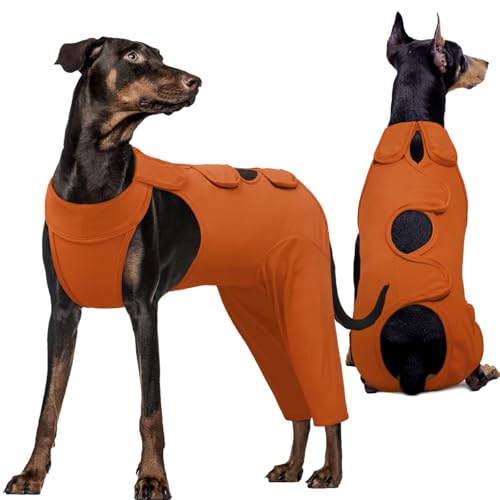 Kuoser Hundebody Nach Op, Hundebody Nach op Body für Hund Kastration Rüde Hündin, Erholungsanzug Hund, Hundeschenkel Schutz Bodysuit, Anti-Wundlecken Op Body Hunde, Hund Halskrause Alternative,Braun L Kuoser Hundebody Nach Op, Hundebody Nach op Body für Hund Kastration Rüde Hündin, Erholungsanzug Hund, Hundeschenkel Schutz Bodysuit, Anti-Wundlecken Op Body Hunde, Hund Halskrause Alternative,Braun L von Kuoser