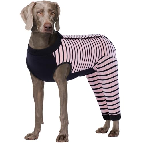 Kuoser Hundebody Nach Op, Schutzanzug Hund nach Kastration, Wundschutz Anzug Hündin, Nachbehandlungsanzug Hunde, Anti-Leck Body, Atmungsaktiv, Baumwolle, Verstellbar, Rosa XXL Kuoser Hundebody Nach Op, Schutzanzug Hund nach Kastration, Wundschutz Anzug Hündin, Nachbehandlungsanzug Hunde, Anti-Leck Body, Atmungsaktiv, Baumwolle, Verstellbar, Rosa XXL von Kuoser