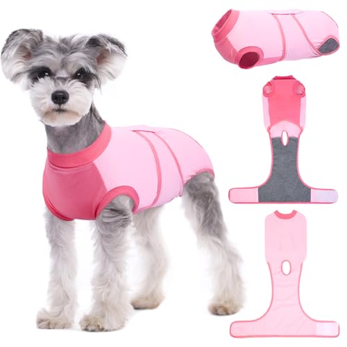 Kuoser XS Hundebody nach OP für Hündin Rüde – Atmungsaktiver Schutzanzug für Hunde nach Operation oder Kastration, Alternative zum E-Halsband, Rosa Kuoser XS Hundebody nach OP für Hündin Rüde – Atmungsaktiver Schutzanzug für Hunde nach Operation oder Kastration, Alternative zum E-Halsband, Rosa von Kuoser
