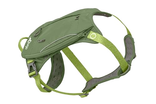 Kurgo Cascade-Hundegeschirr, Hundegeschirr mit Rucksack, Wanderrucksack für Hunde, Größe S, Grün Kurgo Cascade-Hundegeschirr, Hundegeschirr mit Rucksack, Wanderrucksack für Hunde, Größe S, Grün von Kurgo