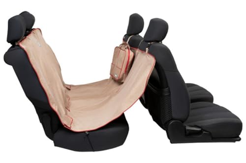 Kurgo Heather Rücksitz-Autoschondecke für Hunde, Wasserfest und schmutzabweisend, 140 cm Breite, Farbe Muskatnuss Kurgo Heather Rücksitz-Autoschondecke für Hunde, Wasserfest und schmutzabweisend, 140 cm Breite, Farbe Muskatnuss von Kurgo